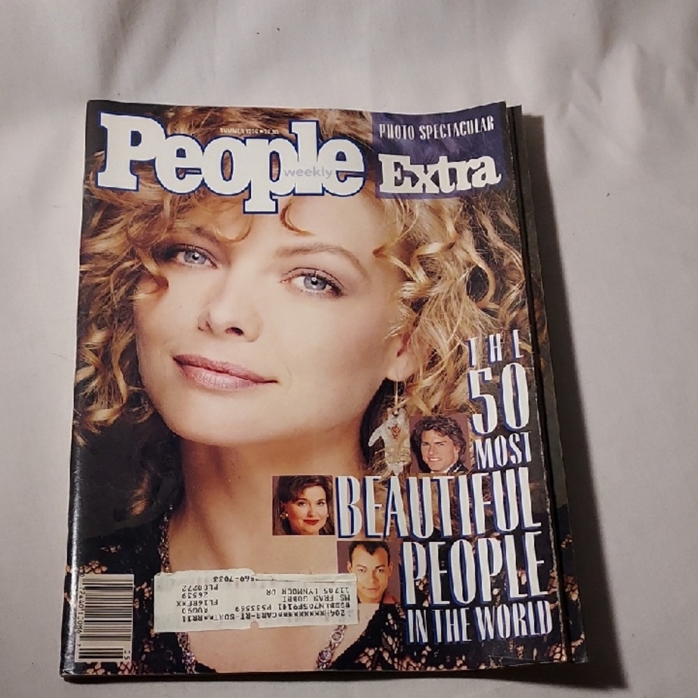Vintage 1990 People Extra Magazine Photo Spectacular 50 Most Beautiful People